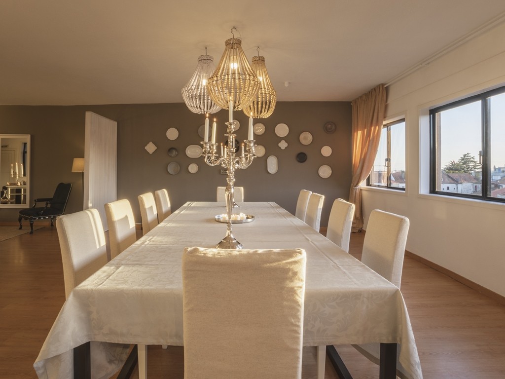 A sala de jantar